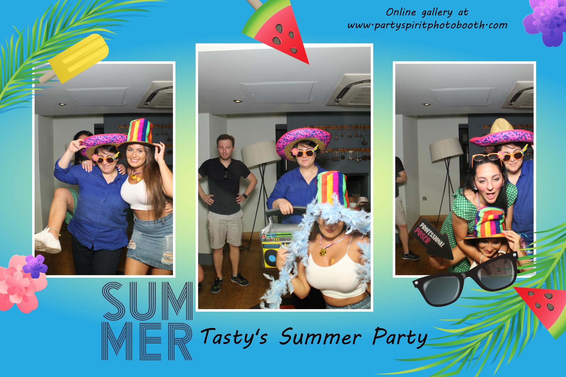 Tasty's Summer party | View more photos from the event at gallery.partyspiritphotobooth.com/u/PartySpiritPhotoBooth/Tastys-Summer-party
